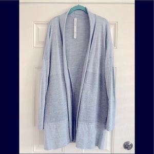 Lululemon Sit In Lotus Wrap Sweater Cardigan